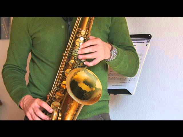 Sound auf dem Saxophon verbessern