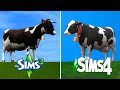 ♦ Sims 3 - Sims 4 : Cows - Evolution