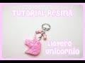 Tutorial Resina - Llavero Unicornio Iridiscente