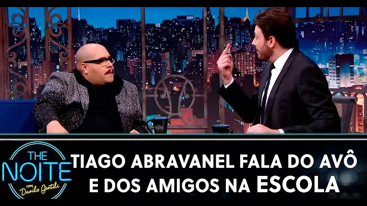 Tiago Abravanel fala do av e dos amigos na escola| The Noite (31/01/20)
