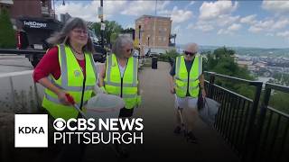 Volunteers work to keep Pittsburgh clean