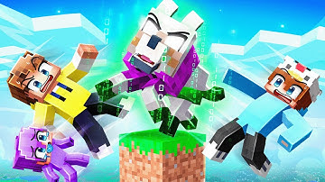 I Pretended to be a DOG Then Used HACKS on One Block!