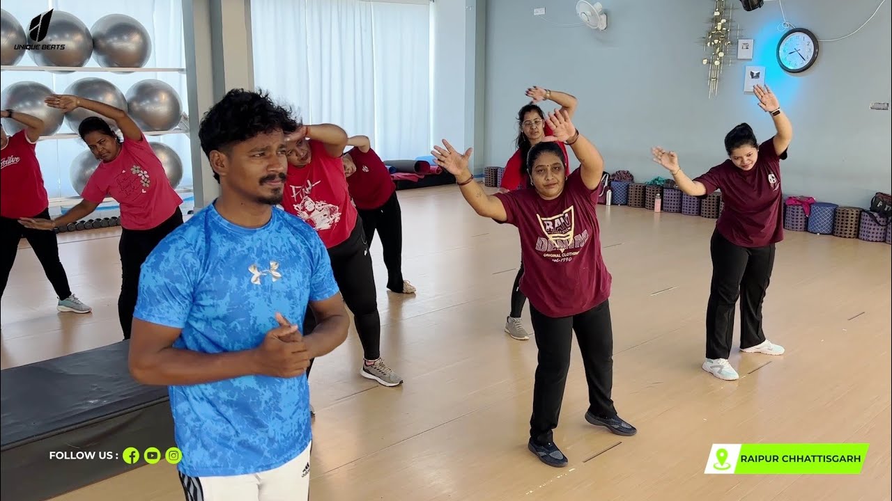 40 Minutes Nonstop Workout Video | Zumba Fitness With Unique Beats | Vivek Sir