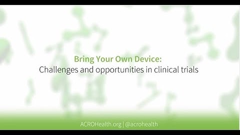 Bring Your Own Device - Challenges and Opportunities