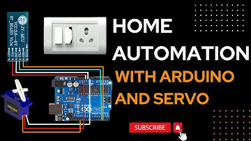 Home Automation Using Arduino And Servo || Arduino Project 21
