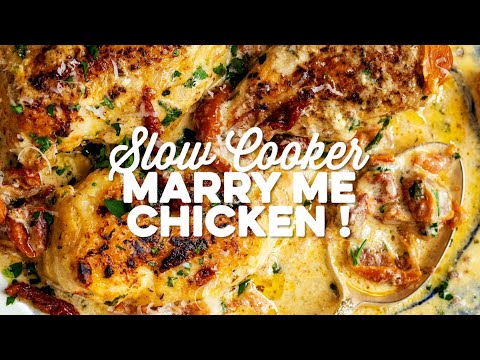 Crock Pot Marry Me Chicken (+Video)