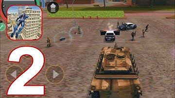 Rope Hero: Vice Town - Gameplay Walkthrough Main Missions Part 2 ( Android,iOS )