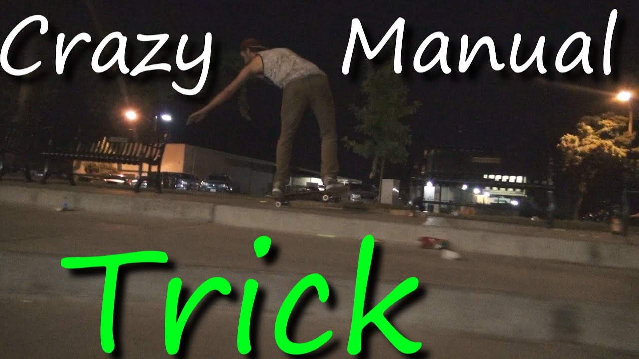 Crazy Manual Combo at WJ Skatepark (sketchy)