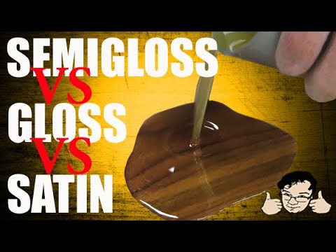 How to apply a nice satin/matte wood finish