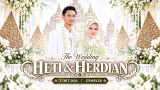 LIVE Wedding of HETI & HERDIAN || Gembleb 02 okt 26 || DELTA FOTO & VIDEO || LASATA AUDIO