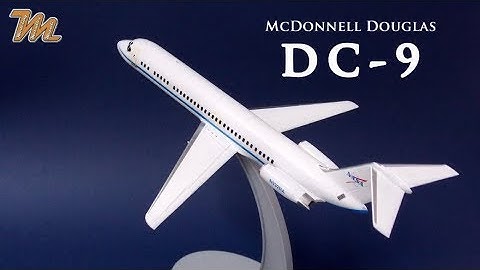 McDonnell Douglas DC-9 NASA - Fly models - 1/144 plastic scale model build