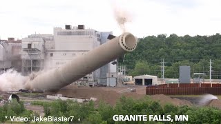 Xcel Energy Implodes Coal Fired Plant