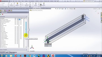 CFD Simulation of Heat Exchanger by SolidWorks Programme