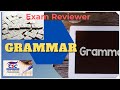 GRAMMAR AND CORRECT USAGE - 2020 CIVIL SERVICE EXAM REVIEWER