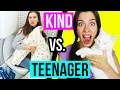 KIND vs. TEENAGER: ALLEINE ZUHAUSE! 😅😏 Vorstellung früher vs Realität heute!