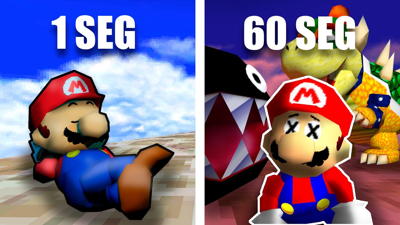 MARIO 64 pero hay SPAWNS RANDOM cada 60 segundos