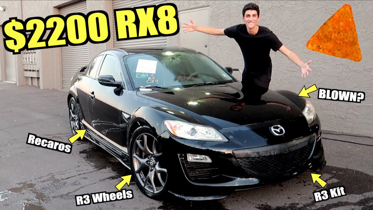 Buying A Rare Mazda Rx 8 R3 For 20 Sight Unseen At Salvage Auction Youtube