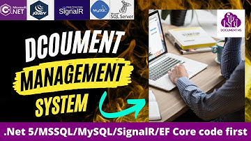 Document Management System | ASP.NET Core | EF Core | .NET Core 5.0 | MSSQL | MySQL