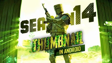 PUBG Season 14 Inspired Gaming Thumbnail Making in Android | Jungle Mystery