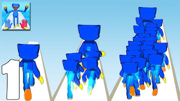 Poppy Playtime Run Max Levels Gameplay Walkthrough iOS,Android Level 20 - 21 Part1