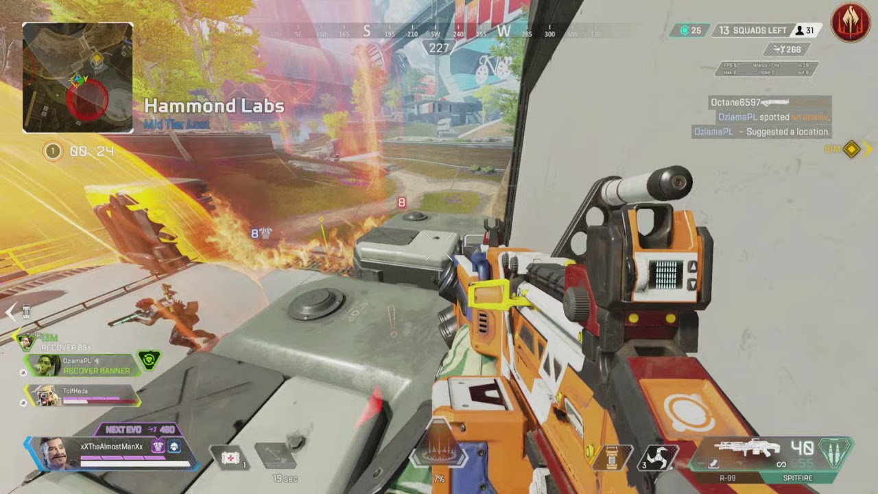 Fuse Squad wipe - Apex Legends
