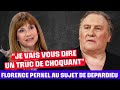 Je vais vous dire un truc   florence pernel ragit au complment denqute sur grard depardieu