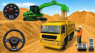 👷City Road Construction Simulator 3D 🚧 | Heavy Excavator & Truck - Android Gameplay screenshot 1