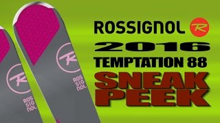 2016 Rossignol Temptation 88 Womens Ski Review