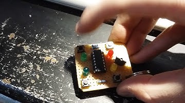 ATTiny44 Simon Keychain