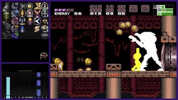 Super Metroid Map Rando Very Hard Short + Misc Techno