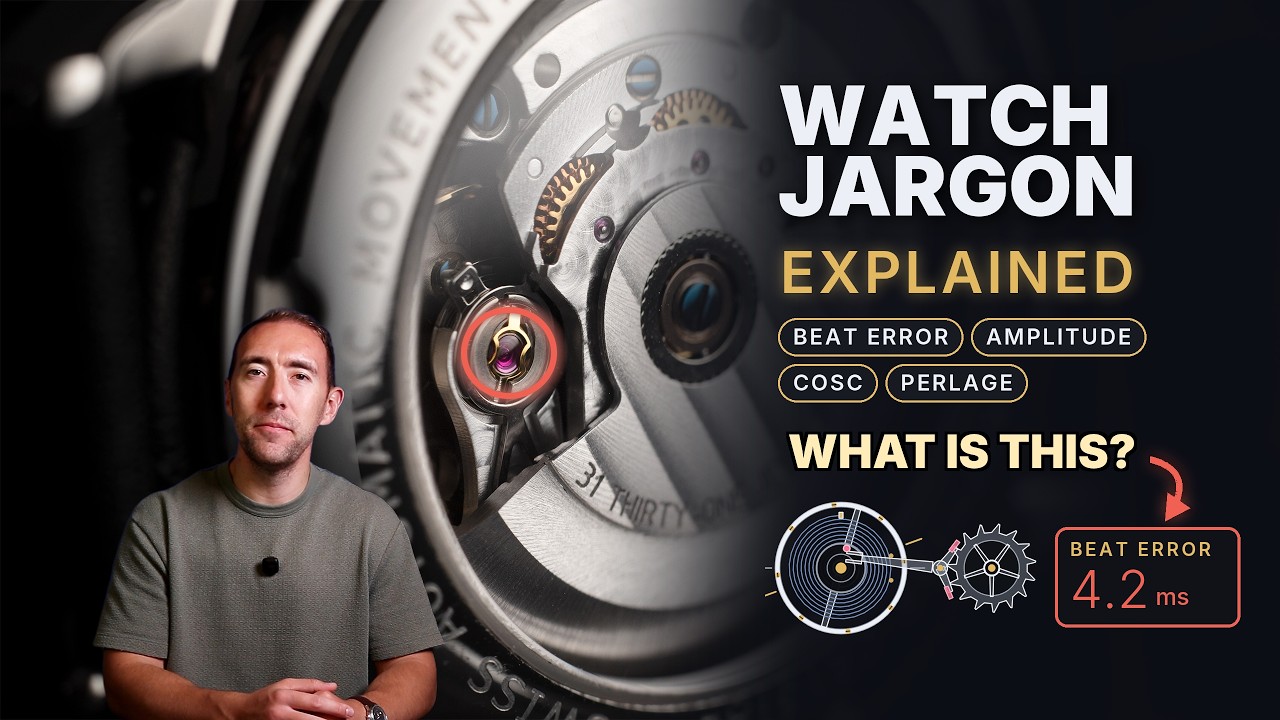 Watch Jargon Explained: Beat Error, COSC, Amplitude & More - YouTube