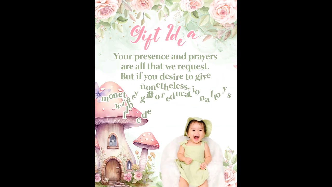 Fairy Video Invitation | 