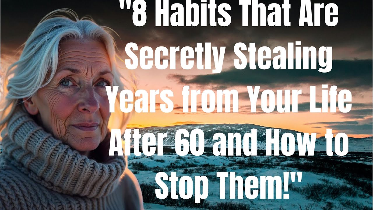 "8 Habits That Are Secretly Stealing Years from Your Life After 60 and ...