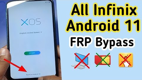 All Infinix Android 11 Frp Unlock/Bypass Google Account Lock Latest Security 2022 Without Pc