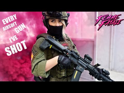 2022 AIRSOFT WRAPPED  FEMME FATALE'S TOP 5 AIRSOFT GUNS 2022! - Femme  Fatale Airsoft