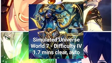Simulated Universe World 7 - Difficulty IV - Elation + Destruction - Full Auto [ Honkai: Star Rail ]