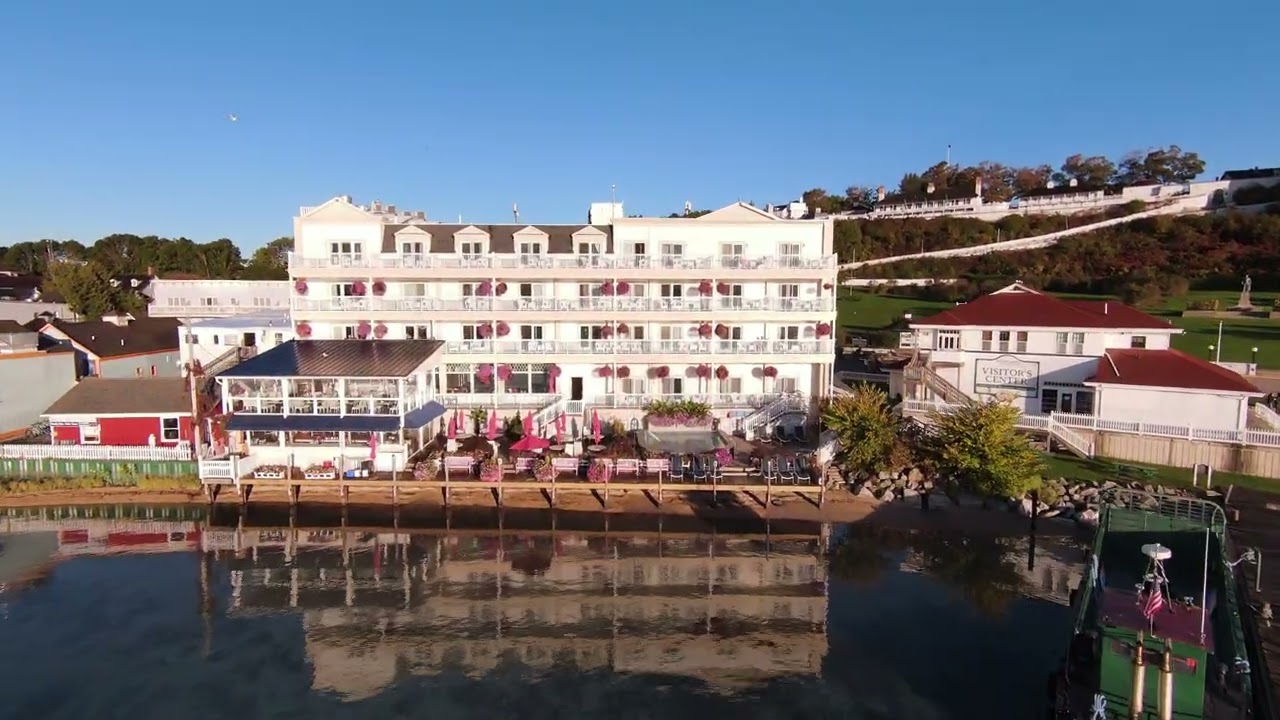 Chippewa Drone Footage on Mackinac Island in 2025