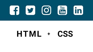 How To Social Media Icons Html And Css | Speed Code screenshot 2