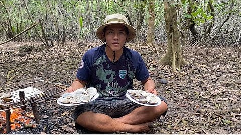 Cùng Gia Đình  Vào Rừng Dã Ngoại Và Món Dộp Nướng Quá Ngon ( Thái Ngọc Cần Giờ )