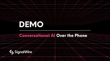SignalWire + Dialogflow | Conversational AI Over the Phone