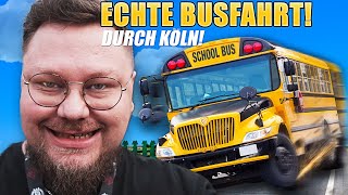 CHAOS BUSFAHRT durch Köln | Bus Simulator in RL