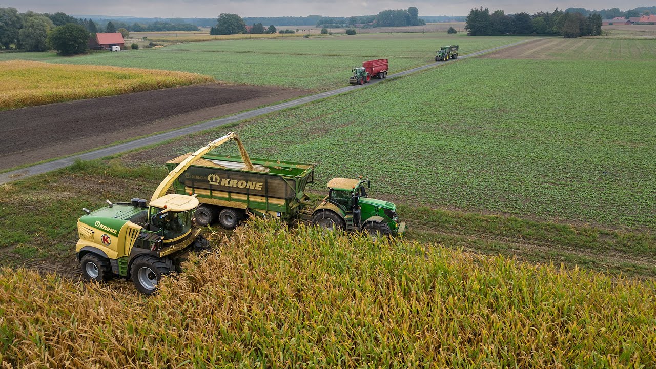 Maishäckseln / Krone Big X 1180 / Fendt + John Deere / Kappelhoff