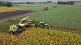 Corn silage harvest / Krone Big X 1180 / Fendt + John Deere / Kappelhoff