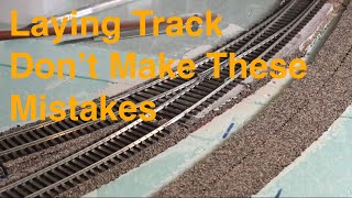 Laying Track, Don't Make These Mistakes (358)