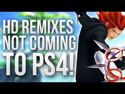 Kingdom Hearts HD Remixes Will Not Be on PS4!