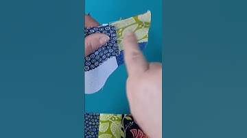 Nesting Seams Explained 😊 #quilting #shorts