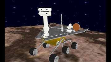 MER rover model in Gazebo simulator