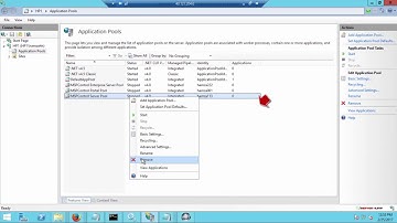 Removing Site Binding from Windows Server | Managing IIS Sites | IIS Application Pools