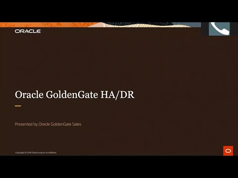 High availability & disaster recovery using GoldenGate