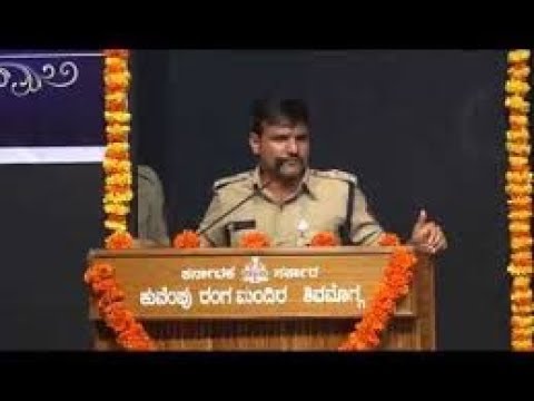 Ravi D Channannavar On Student Role In Nation Building Shimoga Speech about early days